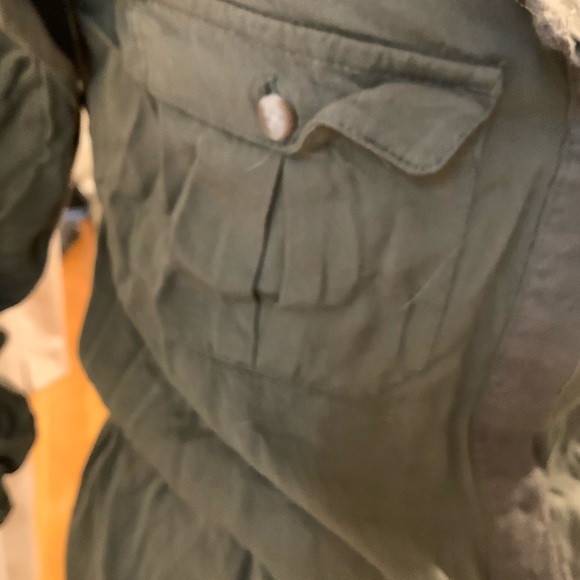 American Eagle Outfitters Button Front Shirt Dress - Picture 6 of 8